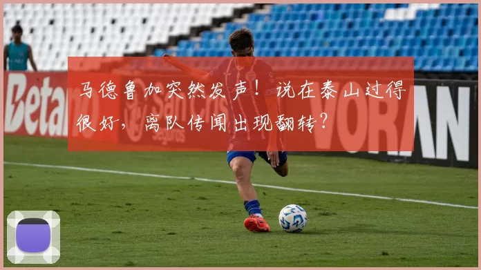 马德鲁加突然发声！说在泰山过得很好，离队传闻出现翻转？